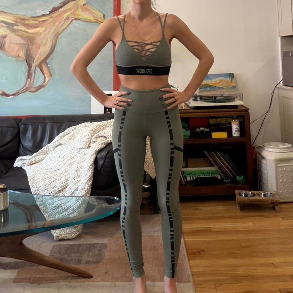 Rare VS PINK Legging and Sports Bra Set